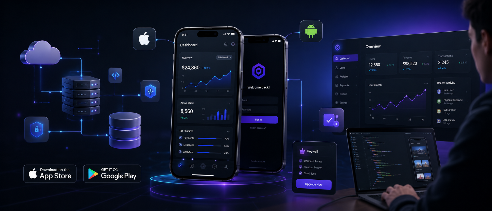Mobile App Entwicklung für iOS und Android